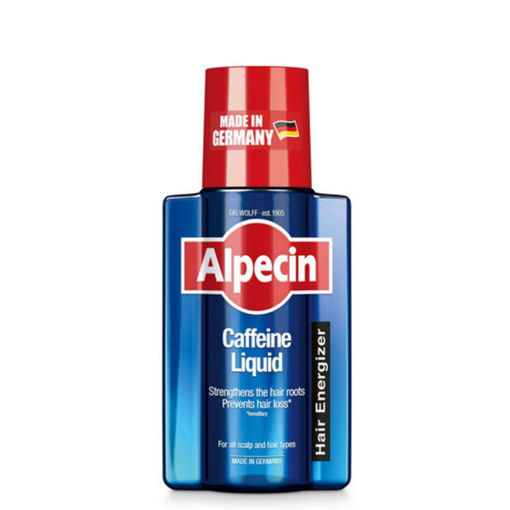 Alpecin Liquid тоник против косопад с кофеинов комплекс, който укрепва корените на косата и намалява косопада. Поддържа живи корените и подпомага тяхната фаза на растеж, като удължава генетично заложеното време.